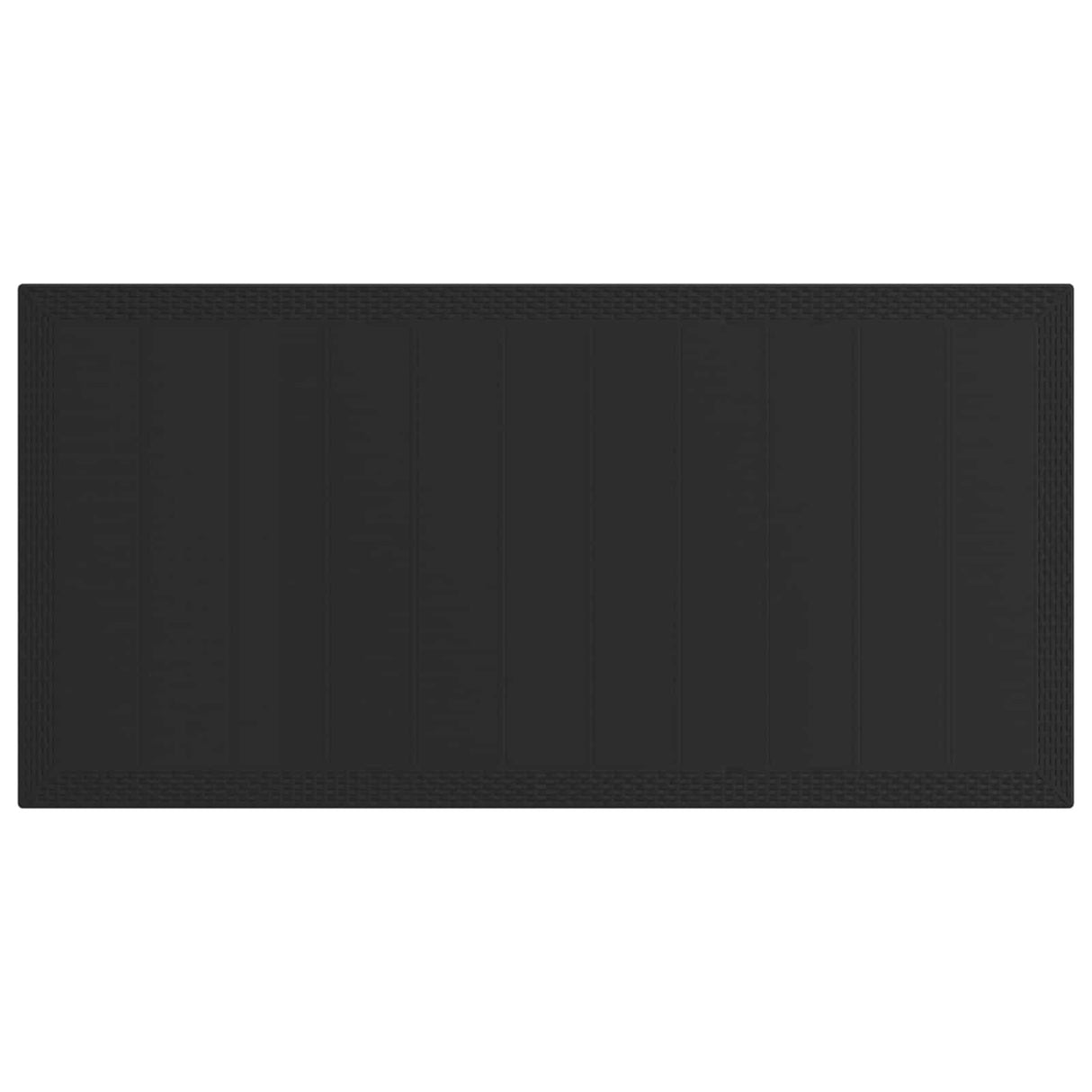 Garden Dining Set 9 pcs Anthracite PP