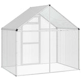 Bird Cage Silver 181.5 x 110.5 x 173.5 cm Welded Wire Mesh
