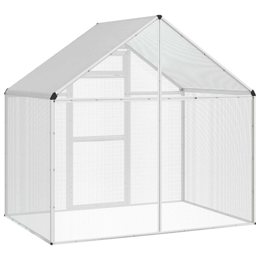 Bird Cage Silver 181.5 x 112.5 x 173.5 cm