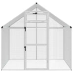 Bird Cage Silver 181.5 x 112.5 x 173.5 cm