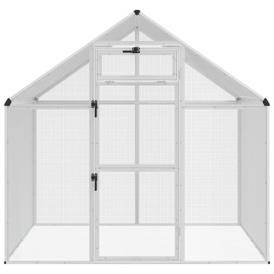 Bird Cage Silver 181.5 x 112.5 x 173.5 cm