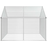Bird Cage Silver 181.5 x 221 x 173.5 cm Welded Wire Mesh - 45-Degree Angle