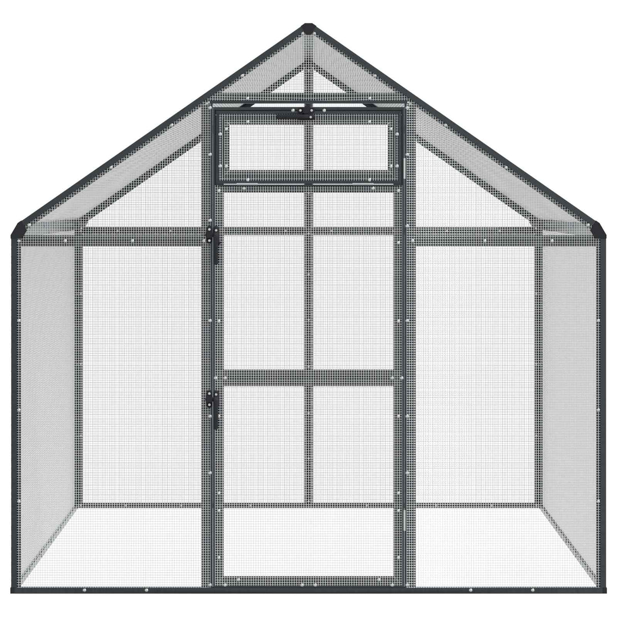Bird Cage Anthracite 181.5 x 112.5 x 173.5 cm