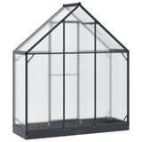 Garden Greenhouse with Door Anthracite 183.5 x 63.5 x 207 cm