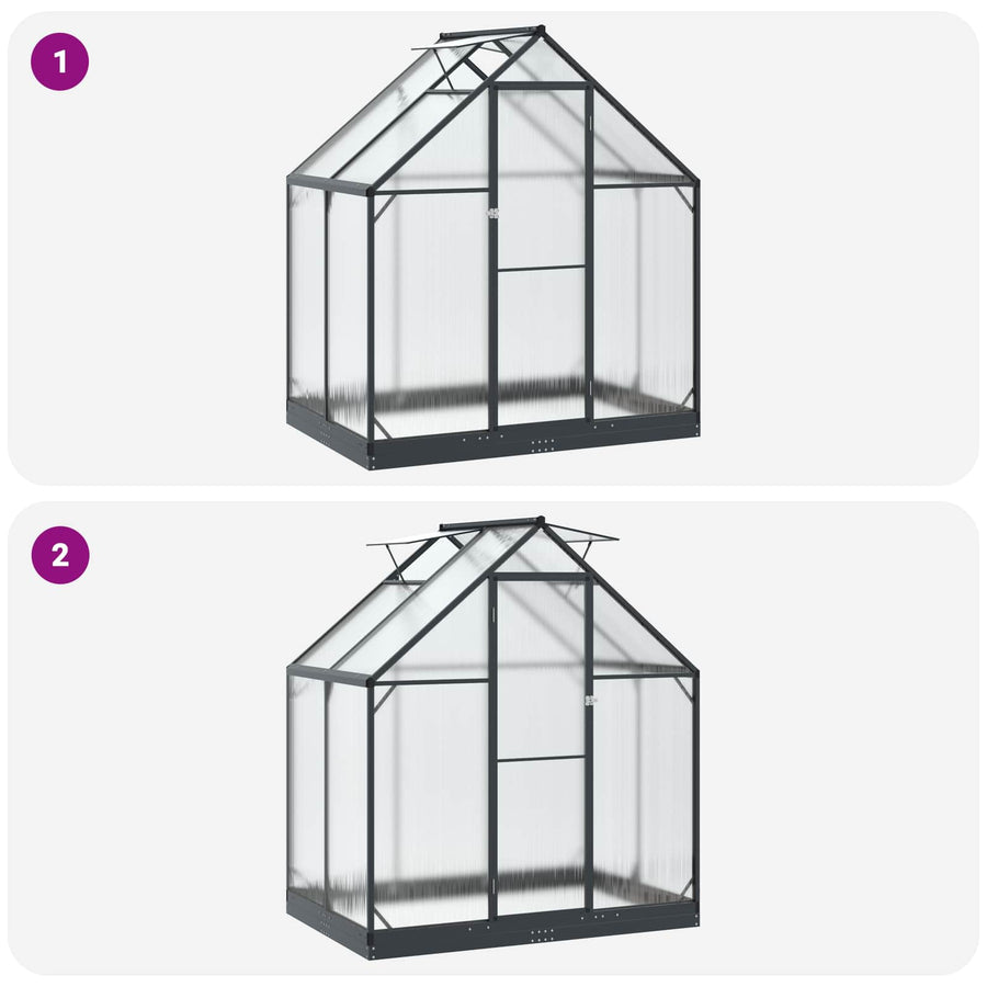 Garden Greenhouse 185 x 123 x 207 cm