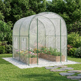 Greenhouse with Frame 160 x 200 x 192.5 cm PVC Transparent