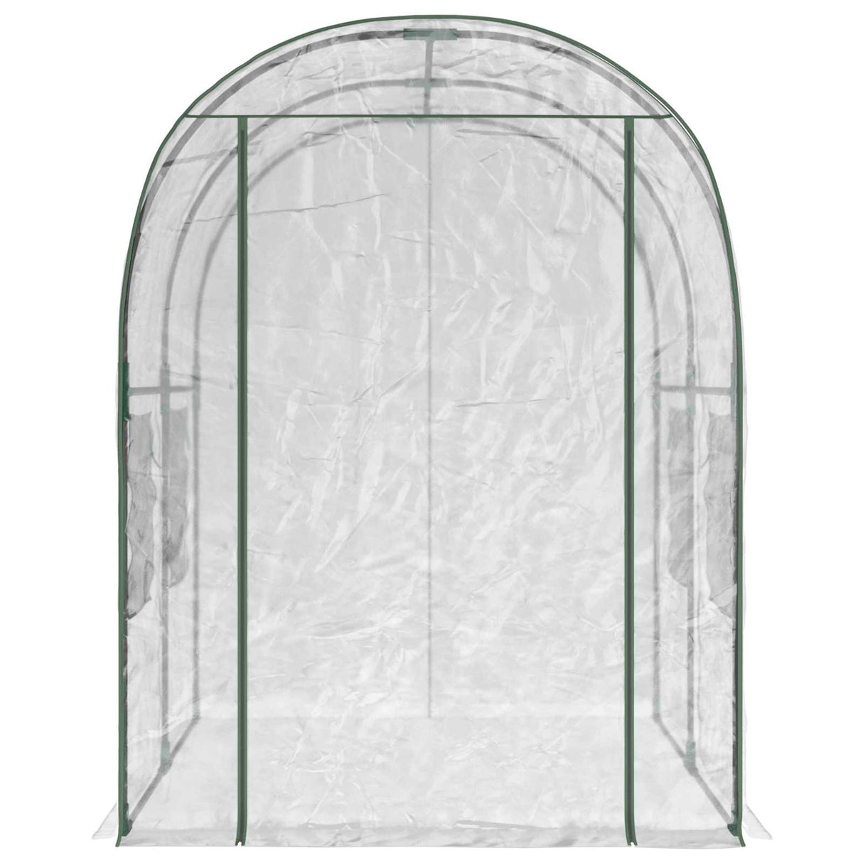 Greenhouse with Frame 160 x 200 x 192.5 cm PVC Transparent
