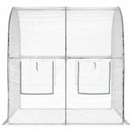 Greenhouse with Frame 160 x 200 x 192.5 cm PVC Transparent