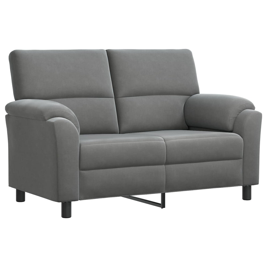 Sofa Dark Grey 154 x 85 x 93 cm Velvet