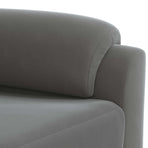 Sofa Dark Grey 174 x 85 x 93 cm Velvet