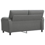 Sofa Dark Grey 174 x 85 x 93 cm Velvet