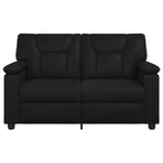 Sofa Black 151 x 85 x 93 cm Faux Leather
