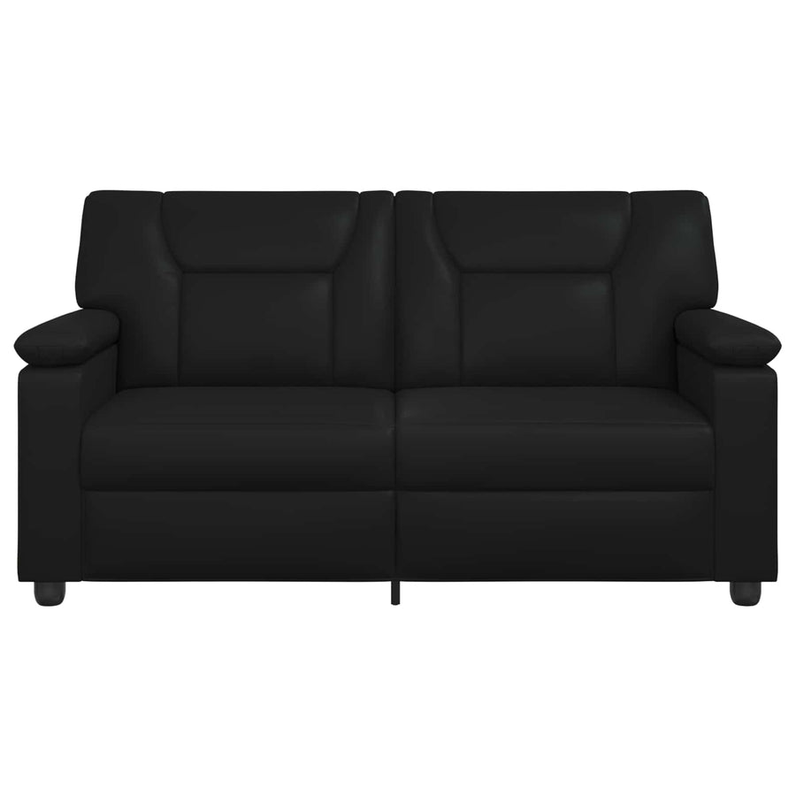 Sofa Black 171 x 85 x 93 cm Faux Leather