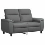 Sofa Dark Grey 158 x 90 x 95 cm Fabric