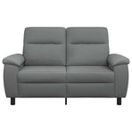 Sofa Dark Grey 158 x 90 x 95 cm Fabric