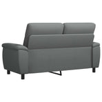 Sofa Dark Grey 178 x 90 x 95 cm Fabric