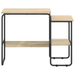 Desk with Storage Sonoma Oak 100 x 50 x 75 cm