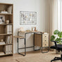 Desk with Storage Sonoma Oak 120 x 50 x 75 cm