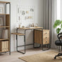 Desk with Storage Artisan Oak 120 x 50 x 75 cm