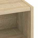 Desk with Storage Sonoma Oak 60 x 50 x 91 cm