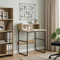 Desk with Storage Sonoma Oak 60 x 50 x 91 cm
