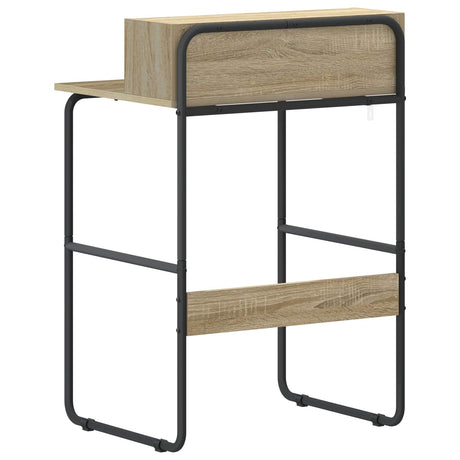 Desk with Storage Sonoma Oak 60 x 50 x 91 cm, image 5