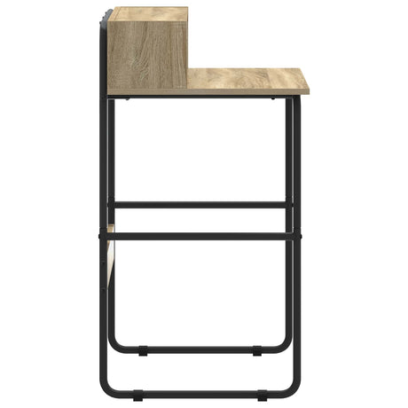 Desk with Storage Sonoma Oak 60 x 50 x 91 cm, image 4