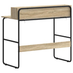 Desk with Storage Sonoma Oak 100 x 50 x 91 cm