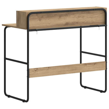 Desk with Storage Artisan Oak 100 x 50 x 91 cm, image 5