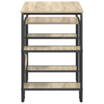 Desk with Storage Sonoma Oak 113.5 x 52 x 75.5 cm