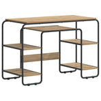 Desk with Storage Artisan Oak 113.5 x 52 x 75.5 cm