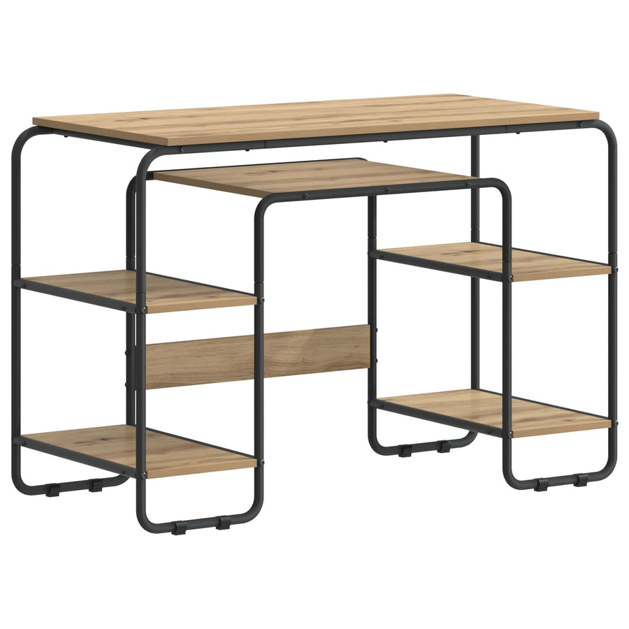 Desk with Storage Artisan Oak 113.5 x 52 x 75.5 cm