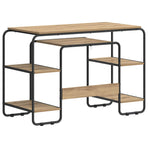 Desk with Storage Artisan Oak 113.5 x 52 x 75.5 cm