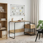 Desk with Storage Artisan Oak 131.5 x 50 x 75.5 cm