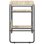 Desk with Storage Sonoma Oak 131.5 x 50 x 75.5 cm