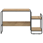 Desk with Storage Artisan Oak 131.5 x 50 x 75.5 cm