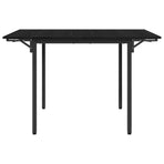 Extendable dining table 120 x 81.5 x 75 cm Engineered Wood