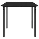 Extendable dining table 120 x 81.5 x 75 cm Engineered Wood