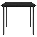 Extendable dining table 120 x 81.5 x 75 cm Engineered Wood - Rear View