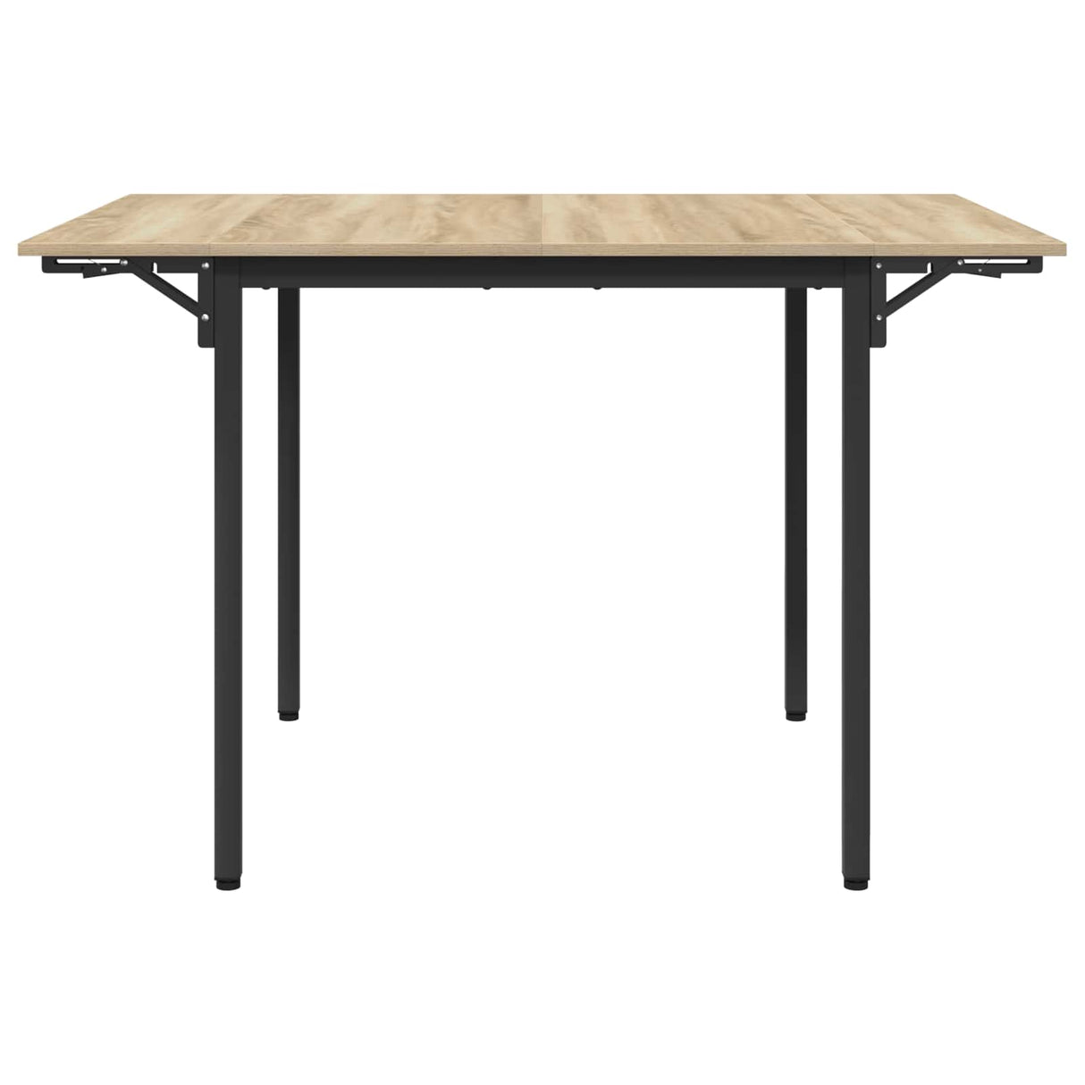 Extendable dining table 120 x 81.5 x 75 cm Engineered Wood