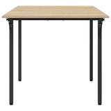 Extendable dining table 120 x 81.5 x 75 cm Engineered Wood