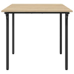 Extendable dining table 120 x 81.5 x 75 cm Engineered Wood