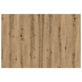 Extendable dining table 120 x 81.5 x 75 cm Engineered Wood