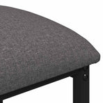 Bar Stool Light Grey 40 x 32 x 74 cm Engineered Wood