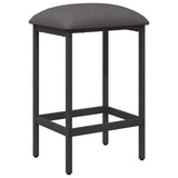 Bar Stool Light Grey 40 x 32 x 74 cm Engineered Wood