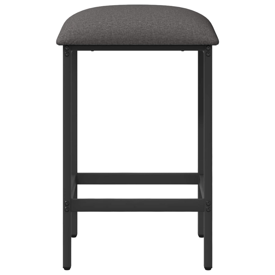 Bar Stool Light Grey 40 x 32 x 74 cm Engineered Wood