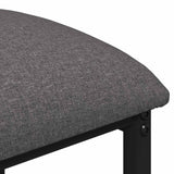 Bar Stool 2 pcs Light Grey 40 x 32 x 74 cm Engineered Wood