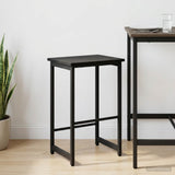 Bar Stool Black Oak 40 x 32 x 74 cm Engineered Wood