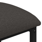 Bar Stool Dark Grey 40 x 32 x 74 cm Engineered Wood - Top-Down View