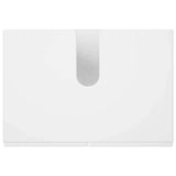 Bathroom Cabinet Set 3 pcs White Engineered Wood - Low Angle